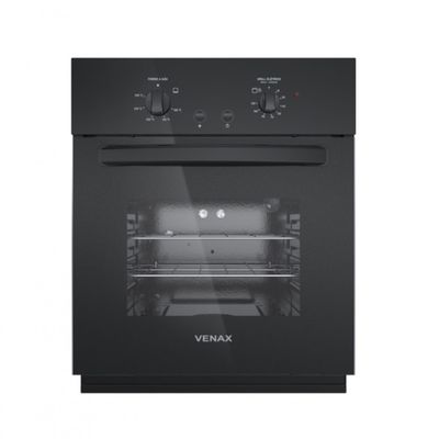 Forno de Embutir a Gás 50 Litros Totale Nero GIII Venax Preto / 110v