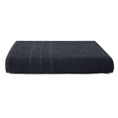 Toalha de Rosto Profissional para Salão Delicatê 75x45 306G/M2 Preto - Groh