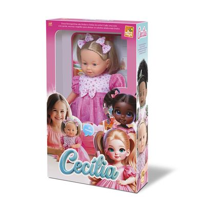 Boneca Cecillia Loira  Bee Toys