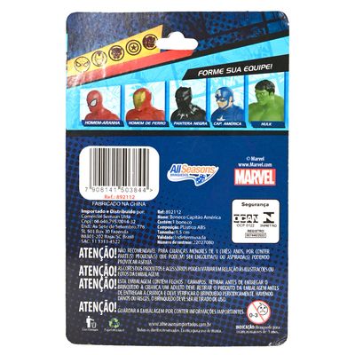Boneco Marvel Capitão América 9,5cm All Seasons