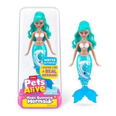 Pets Alive Sereia Mágica Nadadora - Azul
