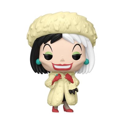 Boneco Funko Pop! Disney 101 Dálmatas - Cruella De Vil Clássica com Chase