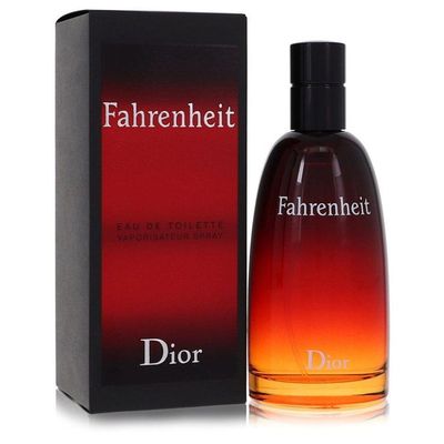 Perfume-col. Masc. Fahrenheit Christian Dior 100 Ml Eau De Toilette