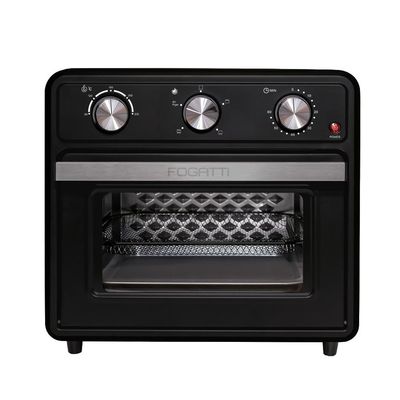 Forno Fryer Eletrico Fogatti 22 Litros Preto 220v