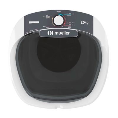 Lavadora de Roupas MLT20B 20kg Semiautomática Mueller Branco / 220v