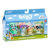 Kit 4 Bonecos Colecionáveis Bluey 6cm - Vovós