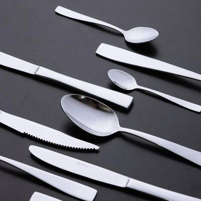 Conjunto 12 Colheres Aço Inox para Sobremesa 19cm Pisa Talheres Mesa Posta Cozinha