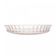 Prato para Bolo Lyor Angel 30x6cm Vidro Travessa Alta Redonda para Servir Decorar