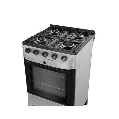 Fogão MFl4BC 4 bocas Mesa Esmaltada Acendimento Automático Mueller TITANIUM / Bivolt