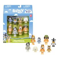 Kit 8 Bonecos Colecionáveis Bluey - Diversão em Fantasias