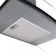 Coifa de Parede Nardelli Vidro Curvo Clean 90cm Kromanox 127V