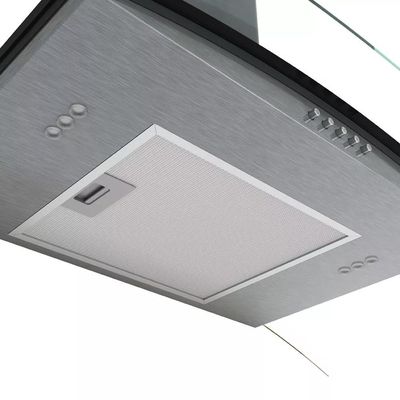 Coifa de Parede Nardelli Vidro Curvo Clean 90cm Kromanox 127V