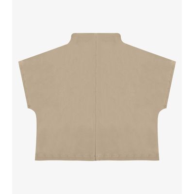 Blusa Feminina Com Gola Chaminé Select Baunilha GG / Baunilha