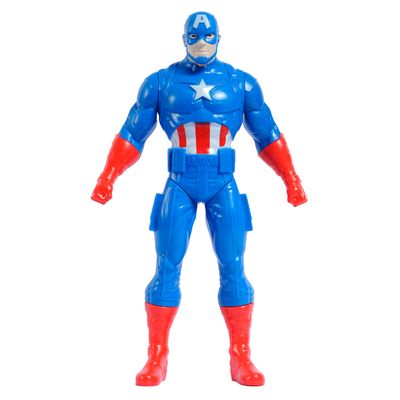 Boneco Marvel Capitão América 22cm All Seasons