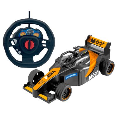 Carro de Corrida Fórmula GSA com Controle Remoto 3 Funções Candide