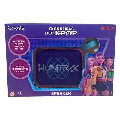 Caixa de Som Bluetooth Guerreiras do K-Pop Candide