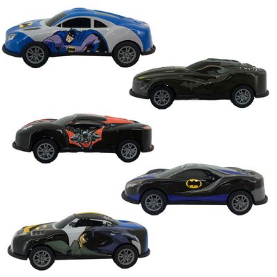 Mini Carros Batman Com 5 Candide