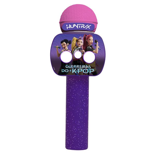 Microfone Musical Guerreiras do K-POP Com Bluetooth e Bateria recarregável Candide