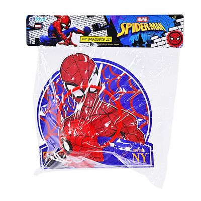 Kit Basquete 2D Spiderman Etitoys