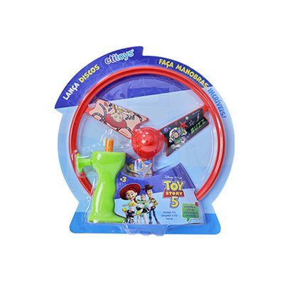 Lança Discos Com Luz Toy Story Stitoys