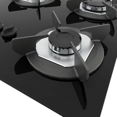 Cooktop a Gás 5 Bocas Nardelli Safe Ferro Fundido Tripla Chama Bivolt