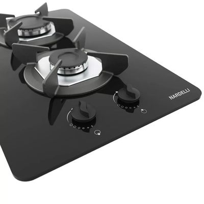 Cooktop a Gás 2 Bocas Nardelli Safe Ferro Fundido Bivolt