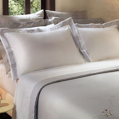 Jogo De Cama King Altenburg Haus Cetim De Bambu 300 Fios Minimal