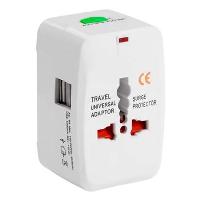 Adaptador De Tomada Universal Com Usb