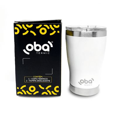Copo Térmico com Tampa 473ml [Branco]