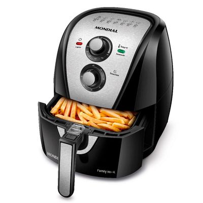 Fritadeira Elétrica Air Fryer 4L Mondial AFN40BI Preta 220V 220V
