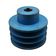 Polia De Ferro 3 1/2'' 90Mm 3A Com Furo 19Mm Chaveta 6Mm Wayne W700 Com Motor 5 Cv 2 Polos