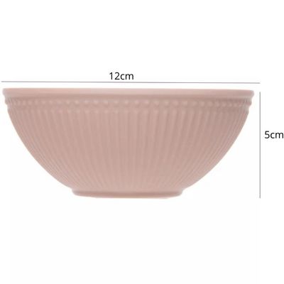 Bowl Aveline Tigela Cumbuca 12cm Bege Melamina Sopas Caldos Cereais Sobremesas
