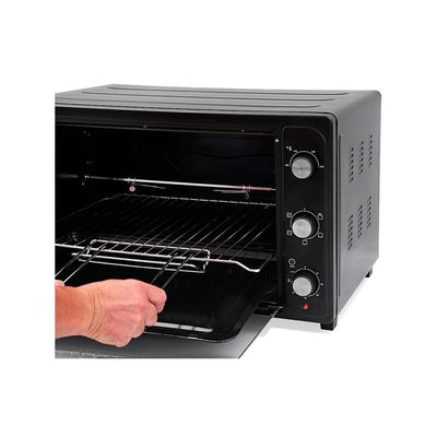 Forno Elétrico Fe66 Suggar 66 Litros Com Espeto Giratório Preto / 220v