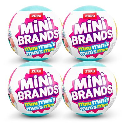 Kit  4 Mini Brands Fill The Fridge