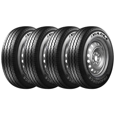 KIT 4 Pneus Wanli SL106 155 R12C Aro 12C 88/86N 8 Lonas