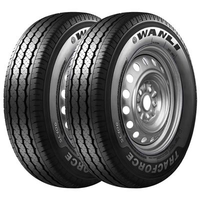 KIT 2 Pneus Wanli SL106 155 R12C Aro 12C 88/86N 8 Lonas