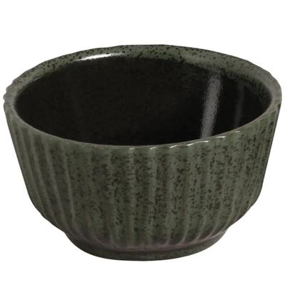 Ramequim Ceviche Shimeji Stoneware Greenery 9x5cm 170ml Porto Brasil Restaurante Japonês