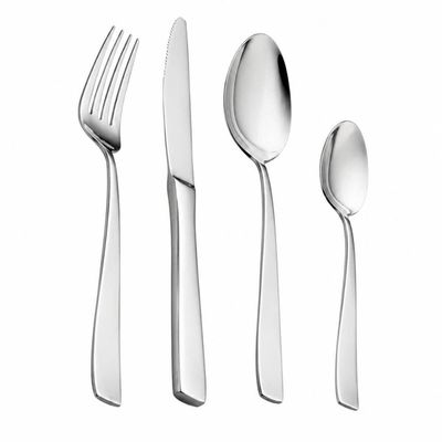 Jogo de Talheres Aço Inox 48 Peças Pisa Wolff Garfos Facas Colheres Sopa e Sobremesa Mesa Posta