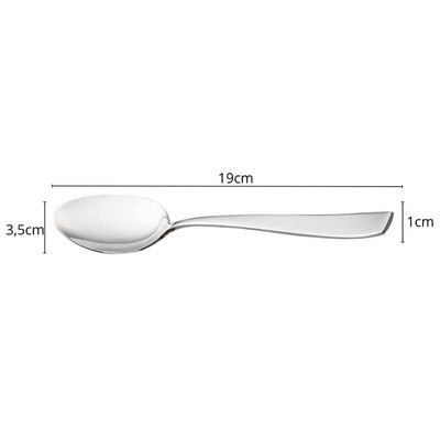 Jogo de Talheres Aço Inox 48 Peças Pisa Wolff Garfos Facas Colheres Sopa e Sobremesa Mesa Posta
