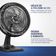 Ventilador 40cm Turbo Force Mondial Preto/Prata VTF-40-8P-BS 220V