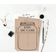 Kit com 50 Peças Jogo ABC Alfabeto para Chá de Bebê Unissex Mason Jar Rústico Kraft Suprimentos para Festa - Inkdotpot 12,7 Cm × 17,78 Cm / Marrom - Jogo do Alfabeto
