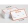 Certificados de Presente com Borda Laranja para Pequenos Negócios/Feriados/Restaurantes/Salões/Casamento, 45 Cupons DIY 23x9,7cm - Inkdotpot 22,86 Cm × 9,65 Cm / Marrom