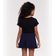 Blusa Cropped Infantil Ribana Canelada Trick Nick Preto 8 / Preto