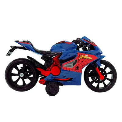 Kit Moto à Fricção Homem-Aranha Webcycle + Moto à Fricção Sonic Faster Biker
