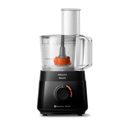Processador de Alimentos Philips Walita PowerChop RI7300 3 em 1 com 2 Velocidades Preto / 220V