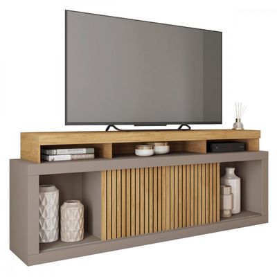 Rack Bancada Para TV até 70 Polegadas Sun Marrom Caemmun Marrom