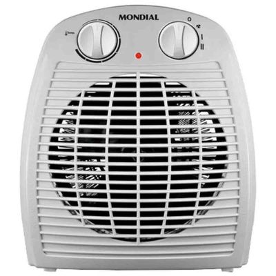 Aquecedor De Ar Portátil A-08 Cinza Mondial 110v