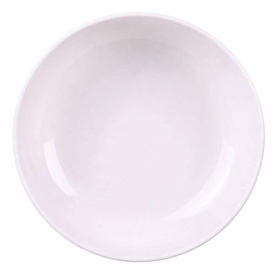 Jogo 4 Tigelas Porcelana Branca 20cm Empilhável Tramontina Paola Bowl Cumbuca