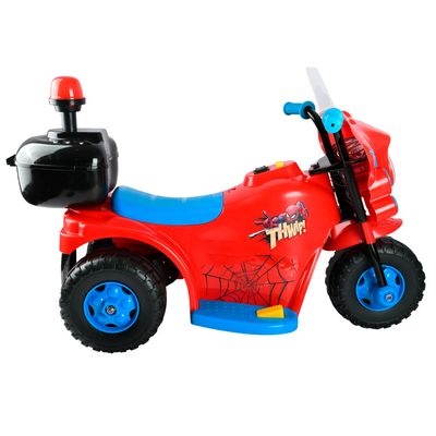 Mini Moto Elétrica Spider Disney