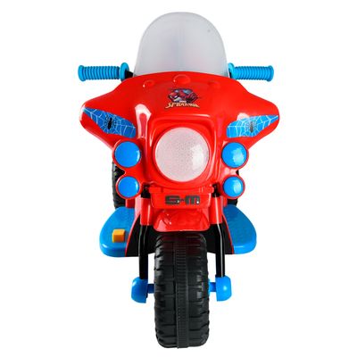 Mini Moto Elétrica Spider Disney